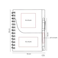 LIBRETA ECOLÓGICA CARTÓN GADKUL