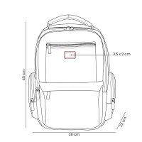 MOCHILA EJECUTIVA PIEL GAELTA