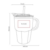 TAZA ACERO INOXIDABLE 20 OZ GAEOXY