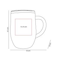 TAZA ACERO INOXIDABLE 13 OZ GAEOYNT