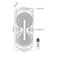 BOCINA BLUETOOTH 1500 MAH GAEUNX