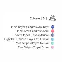 CAMISA CUADROS & RAYAS MANGA LARGA