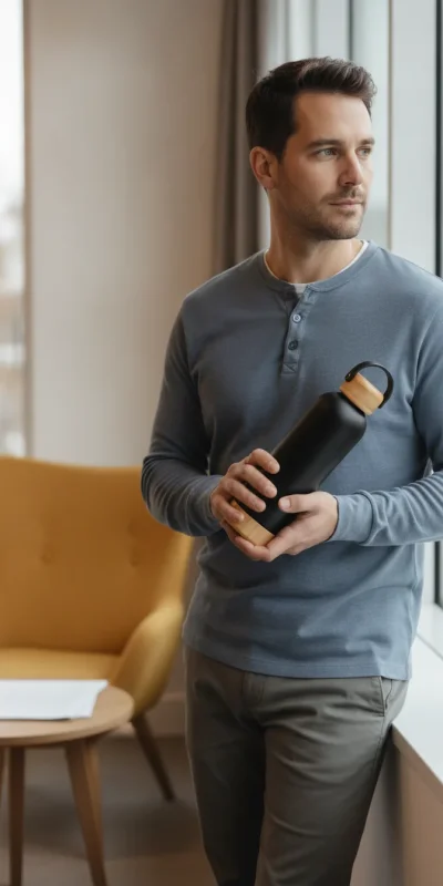 TERRMO ACERO 500ML MACSION