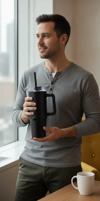 TERMO ACERO 900ML MACTARK