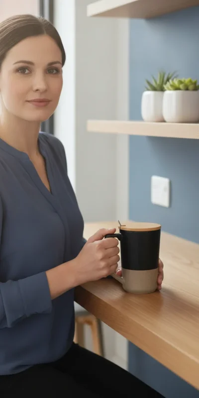 TAZA CERÁMICA 485ML MACTOPO