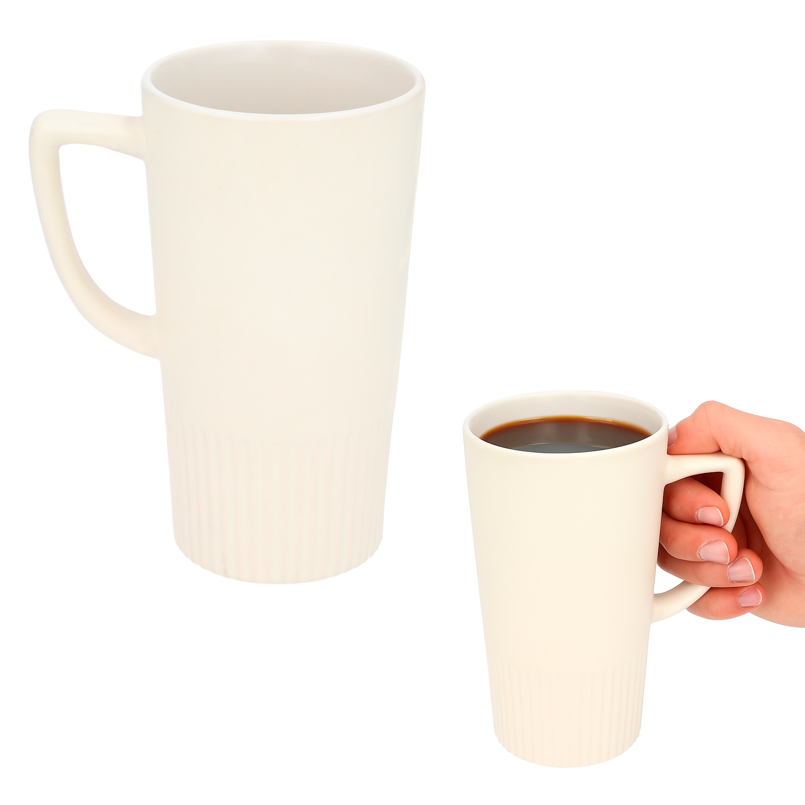TAZA CERÁMICA MACTOPU 520ML